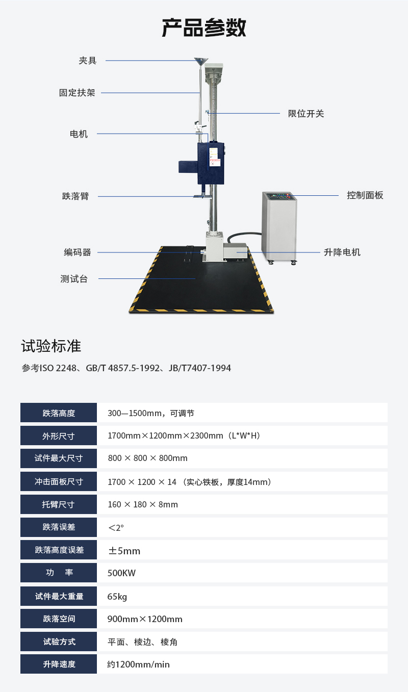 HD-A520-單翼跌落試驗儀_03