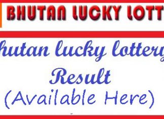 Bhutan Lucky Lottery Result