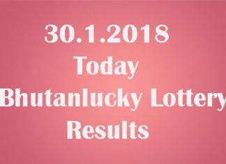 Bhutanlucky Lottery Result