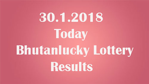 Bhutanlucky Lottery Result