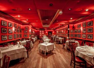 Club A Steakhouse Restaurant in Manhattan