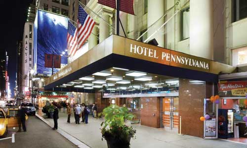 Hotel Pennsylvania in New York
