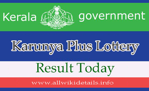 Karunya Plus Lottery Result