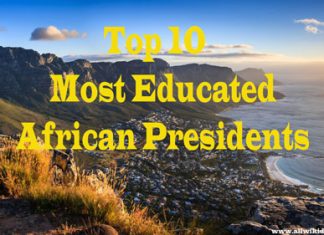 Most Educated African Presidents