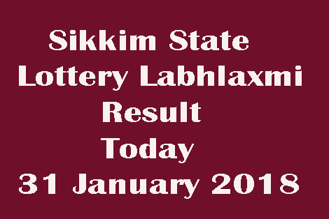 Sikkim State Lottery Labhlaxmi Result