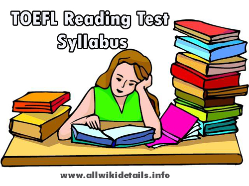 TOEFL Reading Test Syllabus