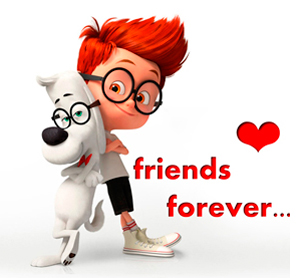 cute friends forever display pic for whatsapp